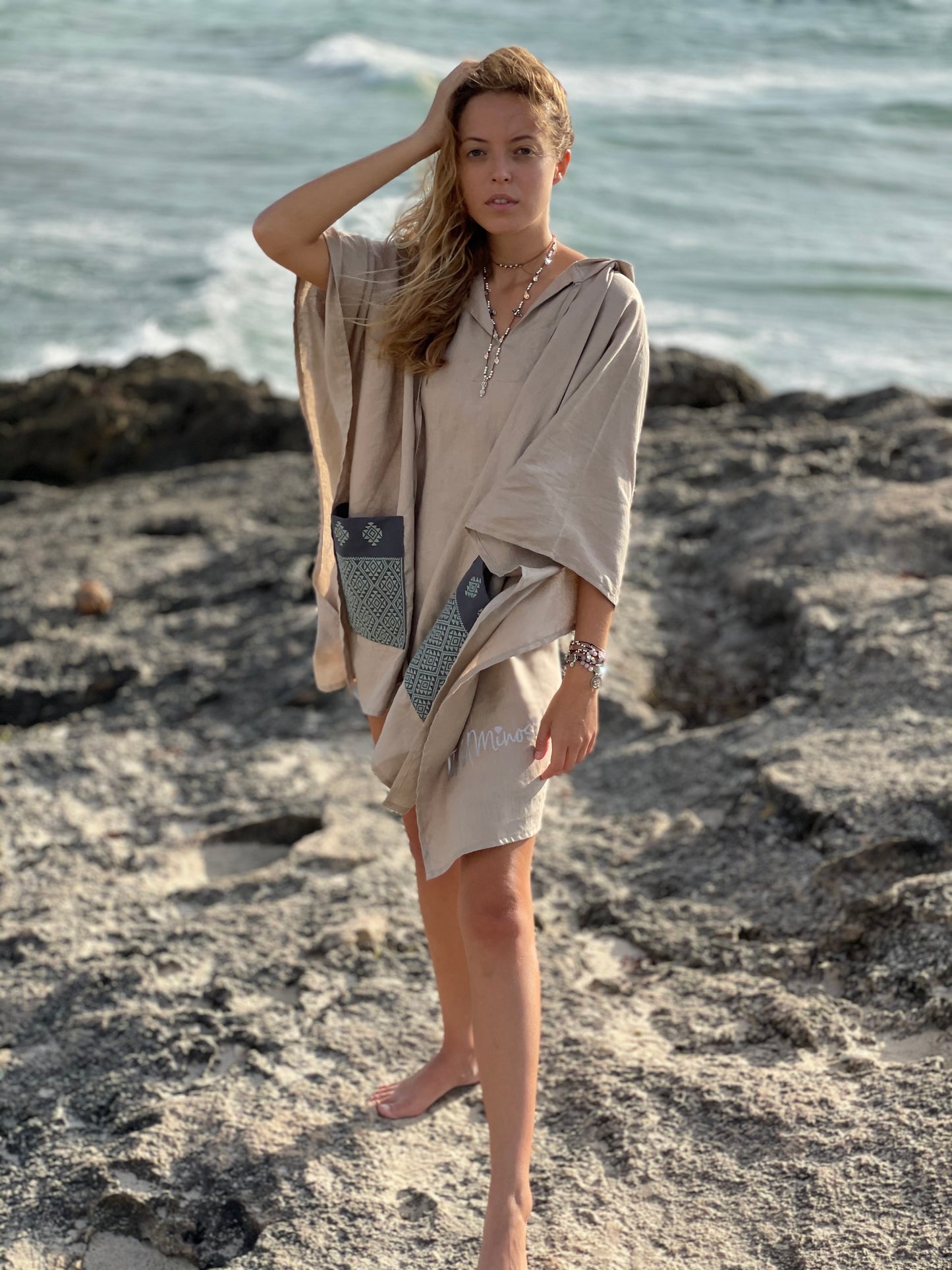 Linen Poncho