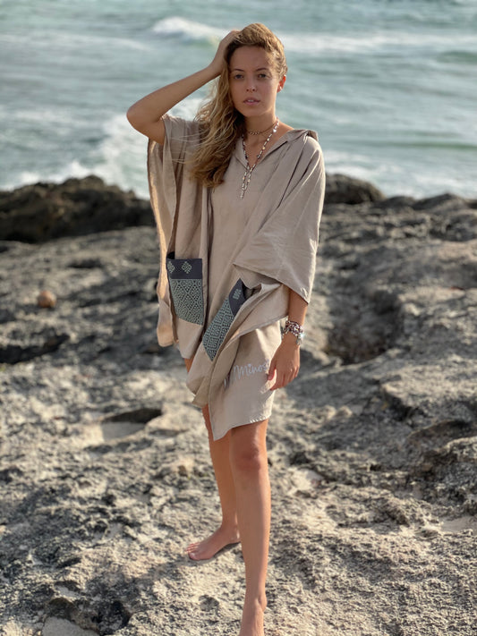 Linen Poncho